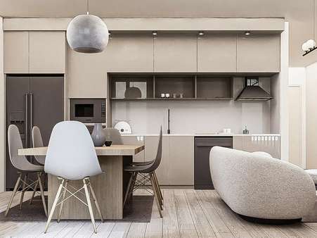 Beispielbild Küche - Etagenwohnung in 75015 Bretten mit 64m² kaufen
