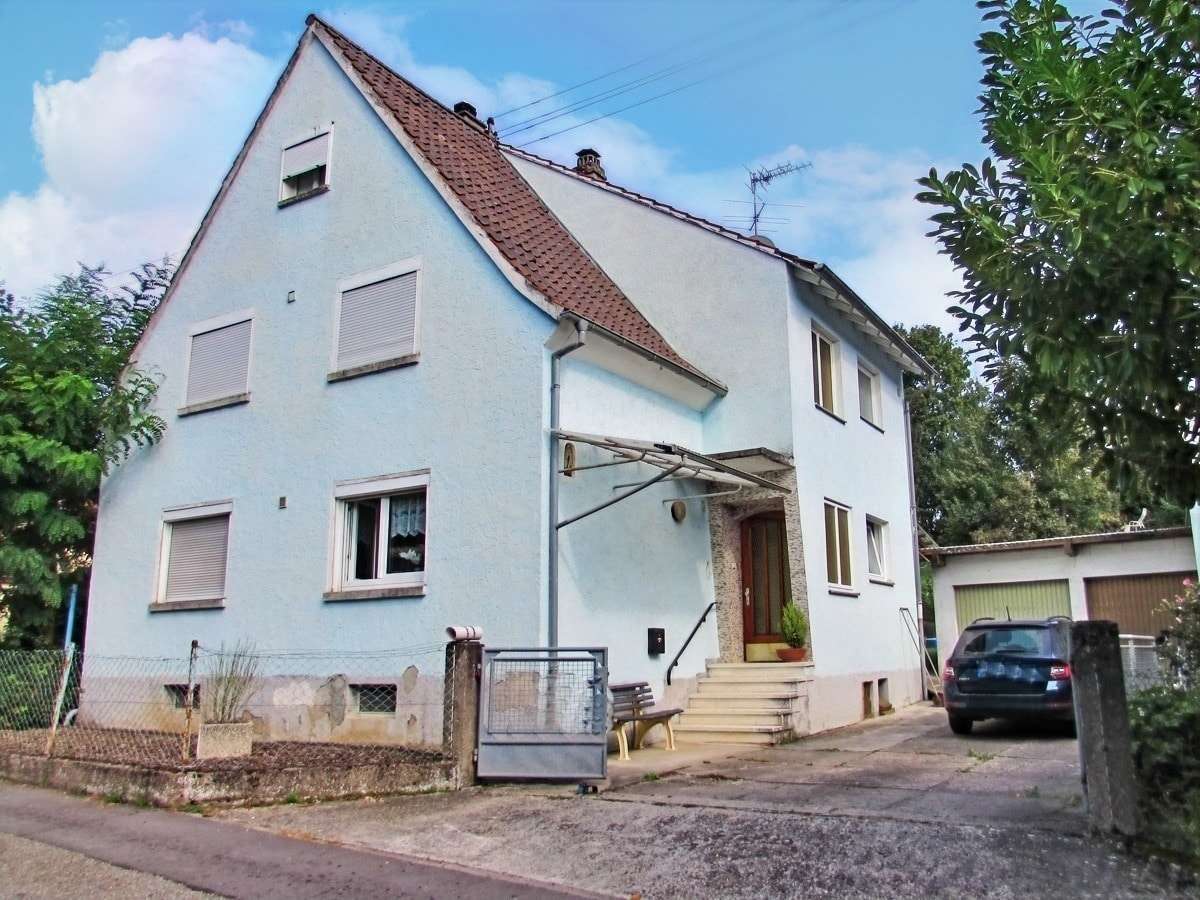 Außenansicht Außenansicht - Einfamilienhaus in 76684 Östringen mit 147m² kaufen