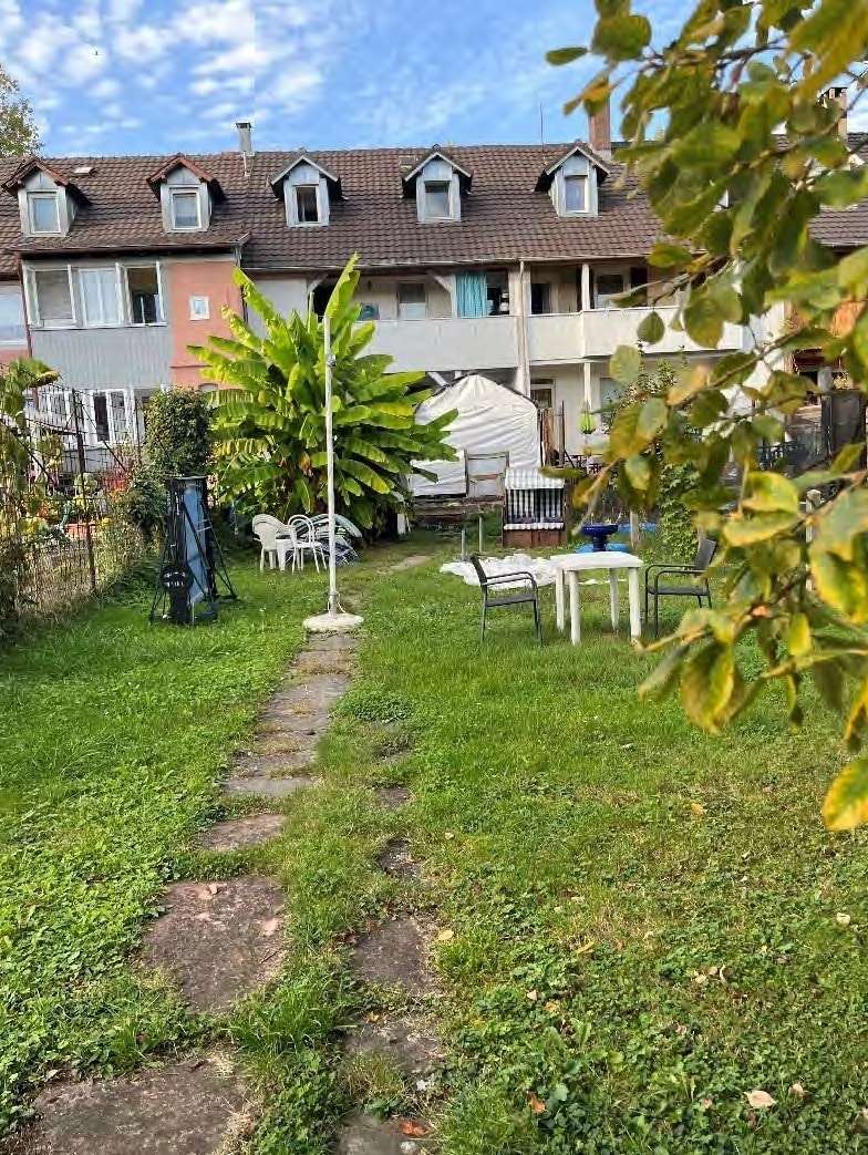Außenansicht vom Garten - Reihenmittelhaus in 77933 Lahr mit 152m² kaufen