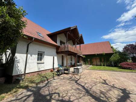 Ansicht / Terrasse - Einfamilienhaus in 77866 Rheinau mit 197m² kaufen