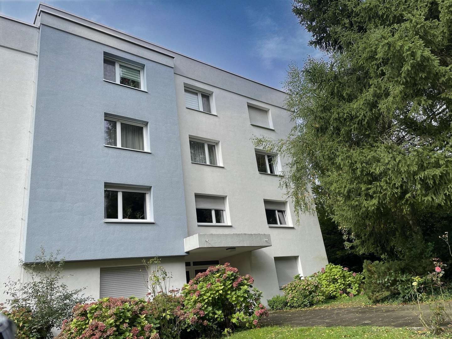 Außenansicht Außenansicht - Etagenwohnung in 77654 Offenburg mit 81m² kaufen