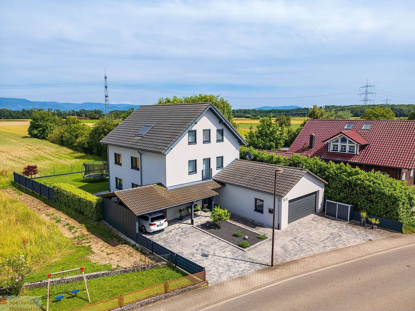 Vorderansicht - Zweifamilienhaus in 77866 Rheinau mit 243m² kaufen