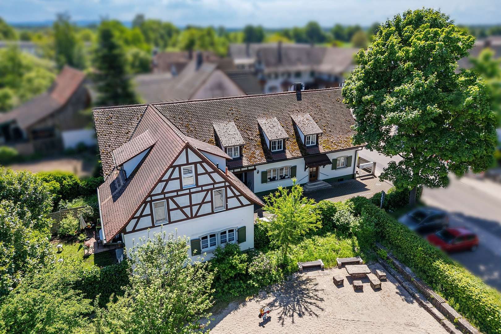 Außenansicht Außenansicht - Mehrfamilienhaus in 77731 Willstätt mit 339m² kaufen