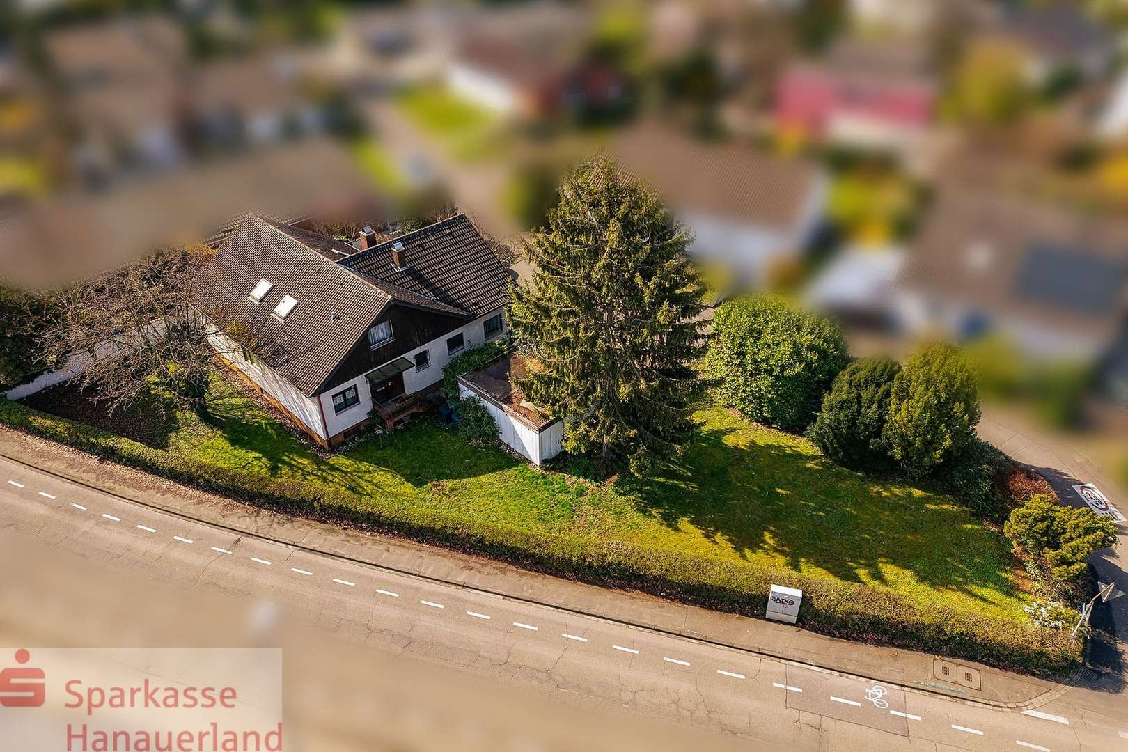 Luftaufnahme - Einfamilienhaus in 77694 Kehl mit 148m² kaufen