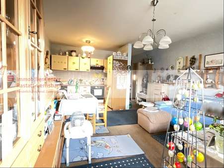 Wohnzimmer - Etagenwohnung in 76646 Bruchsal mit 58m² kaufen