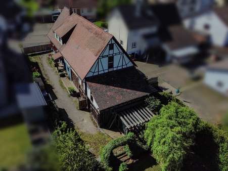 Blick aus der Vogelperspektive - Einfamilienhaus in 75334 Straubenhardt mit 127m² kaufen