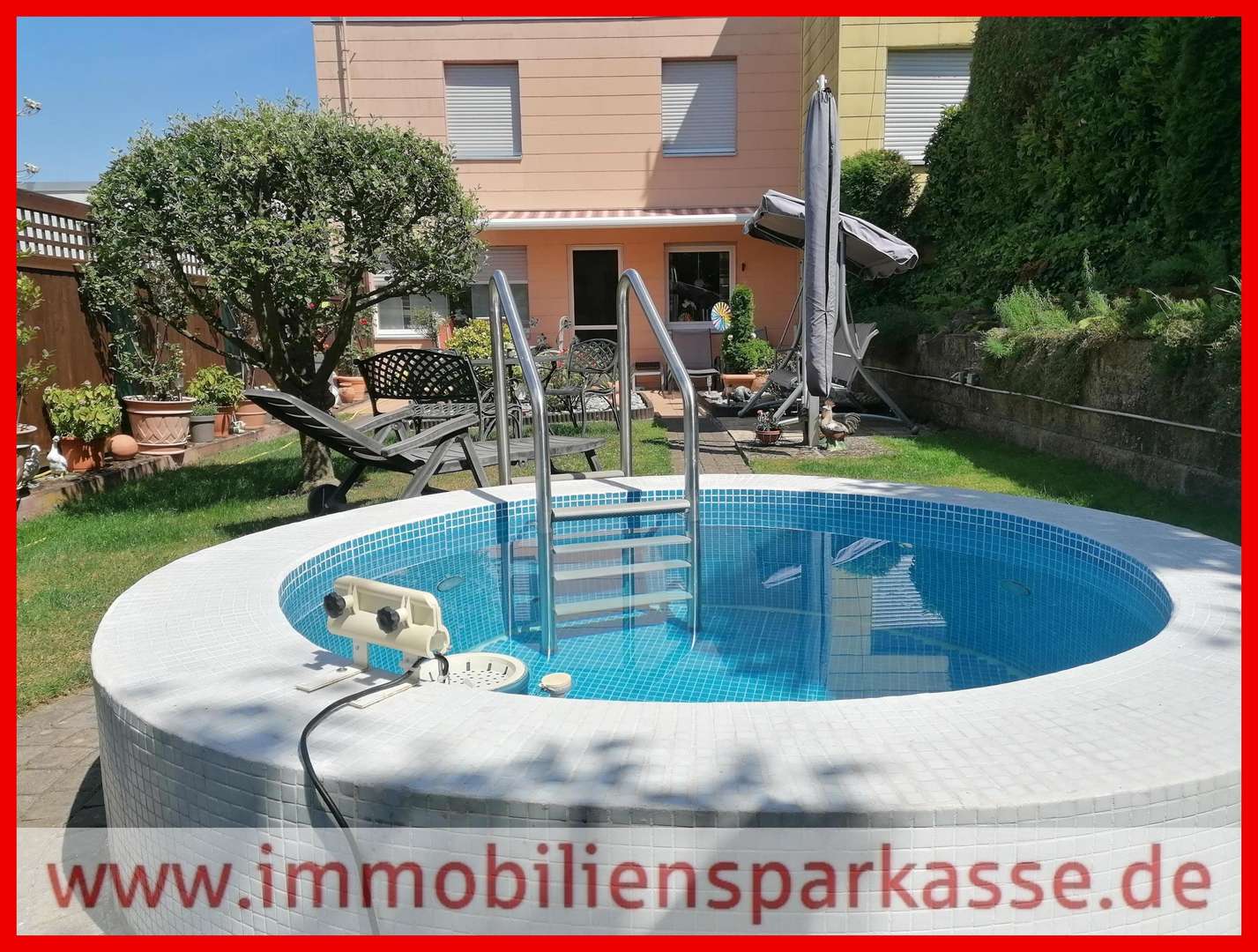 eigener Pool - Reihenmittelhaus in 75228 Ispringen mit 112m² kaufen