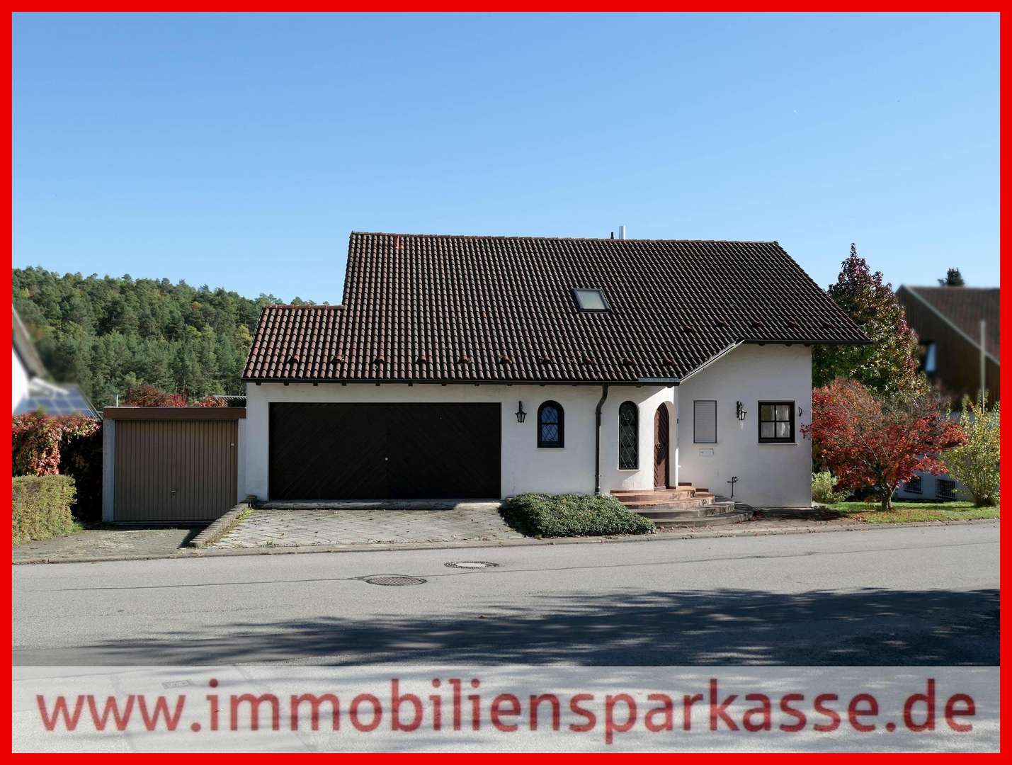 Hausansicht zur Straße Hausansicht zur Straße - Einfamilienhaus in 71297 Mönsheim mit 94m² kaufen