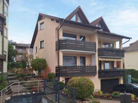 Hausansicht - Doppelhaushälfte in 75181 Pforzheim mit 109m² kaufen