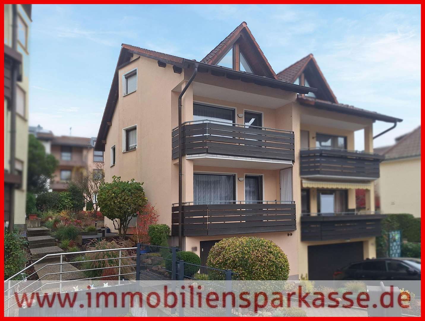 Hausansicht - Doppelhaushälfte in 75181 Pforzheim mit 109m² kaufen