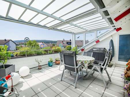 Dachloggia für Ihren nächsten Sommer Dachloggia für Ihren nächsten Sommer - Maisonette-Wohnung in 75217 Birkenfeld mit 182m² kaufen