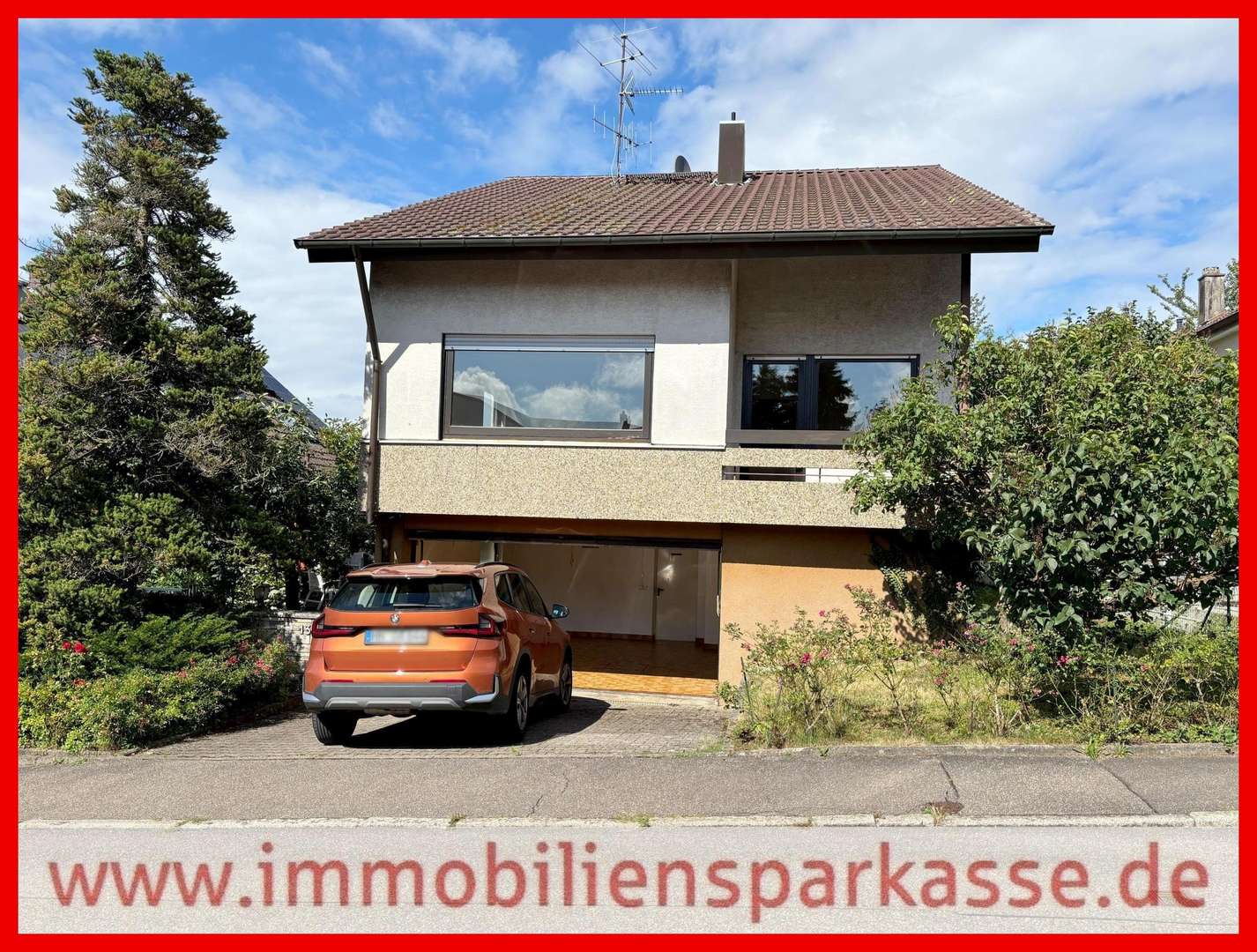 Straßenansicht - Einfamilienhaus in 75223 Niefern-Öschelbronn, Niefern mit 133m² kaufen