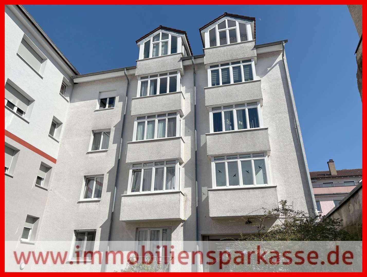 Westseite mit Erkern - Etagenwohnung in 75172 Pforzheim mit 42m² kaufen