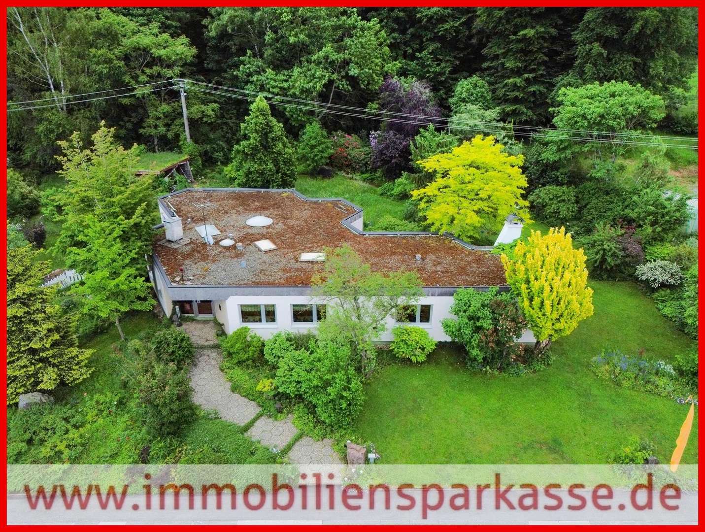 Blick Vogelsperspektive - Bungalow in 75305 Neuenbürg mit 144m² kaufen