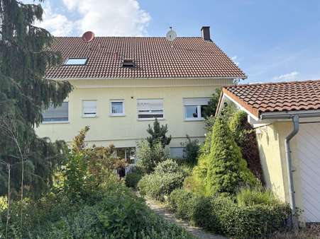 moderne Doppelhaushälfte - Doppelhaushälfte in 75387 Neubulach mit 117m² kaufen