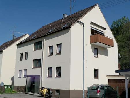 Hausansicht - Dachgeschosswohnung in 75323 Bad Wildbad mit 46m² kaufen