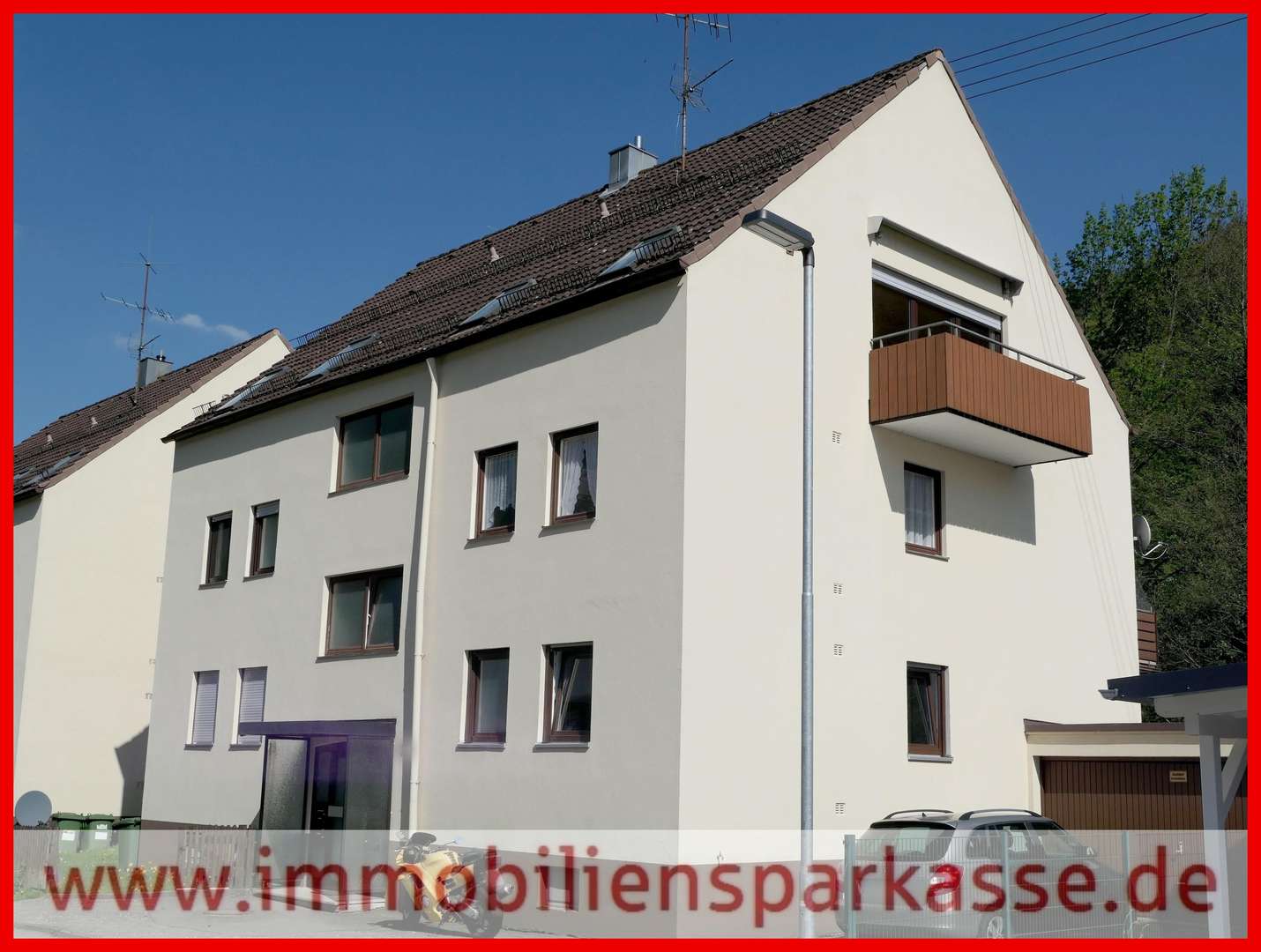 Hausansicht - Dachgeschosswohnung in 75323 Bad Wildbad mit 46m² kaufen