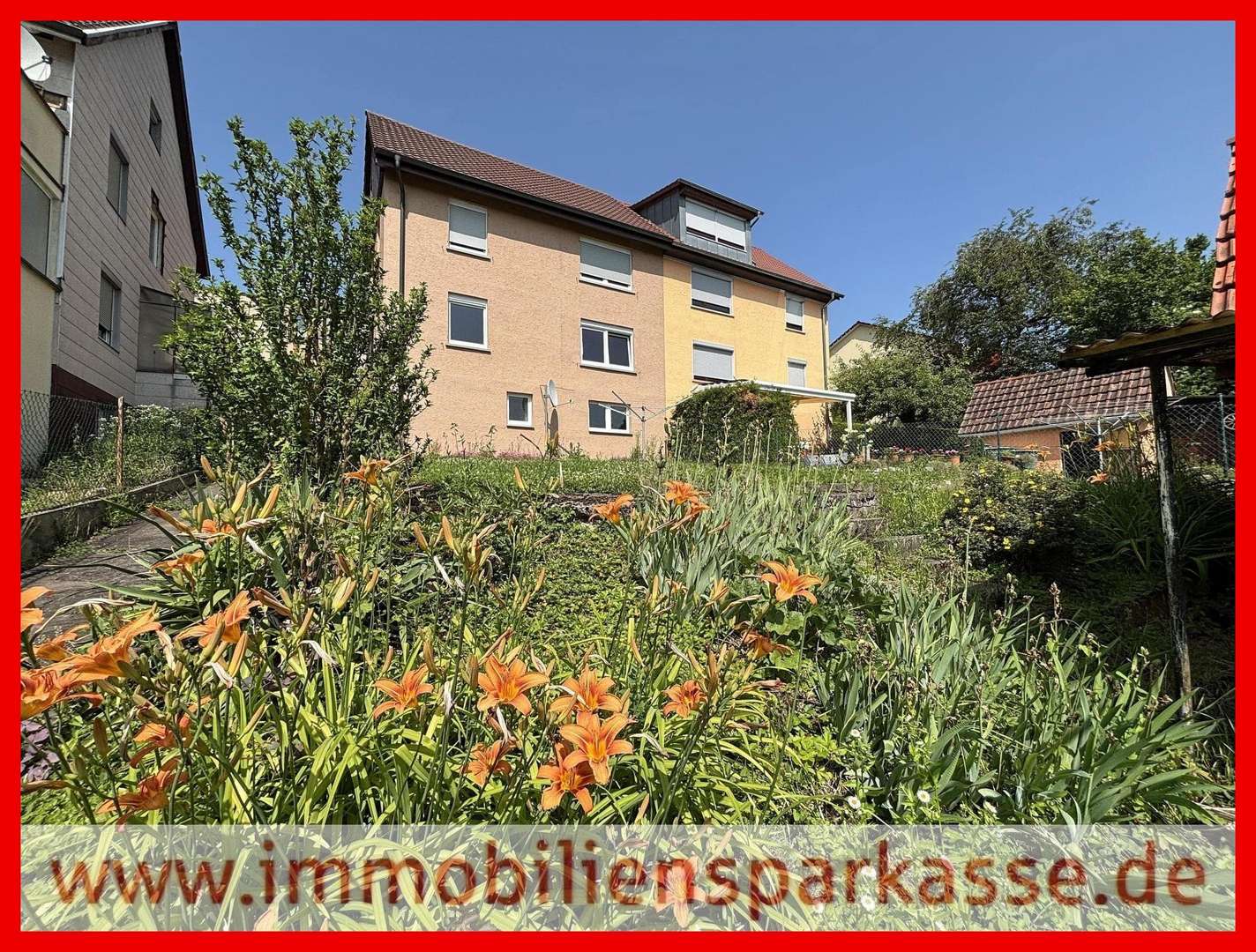 Hausansicht Hausansicht - Doppelhaushälfte in 75417 Mühlacker mit 107m² kaufen