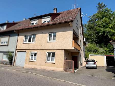 2-FH mit Garten u. 2 Garagen 2-FH mit Garten u. 2 Garagen - Einfamilienhaus in 75223 Niefern-Öschelbronn mit 157m² kaufen