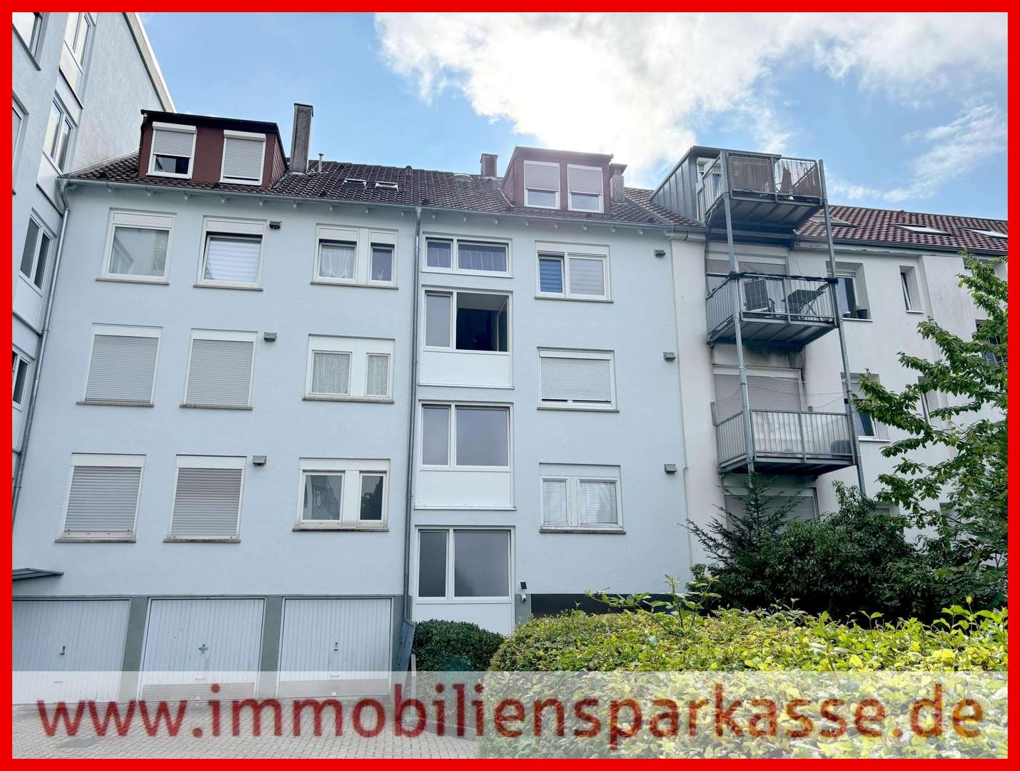 8-Parteienhaus - Dachgeschosswohnung in 75177 Pforzheim mit 39m² kaufen