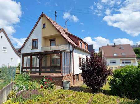 Gartenansicht - Einfamilienhaus in 71299 Wimsheim mit 133m² kaufen