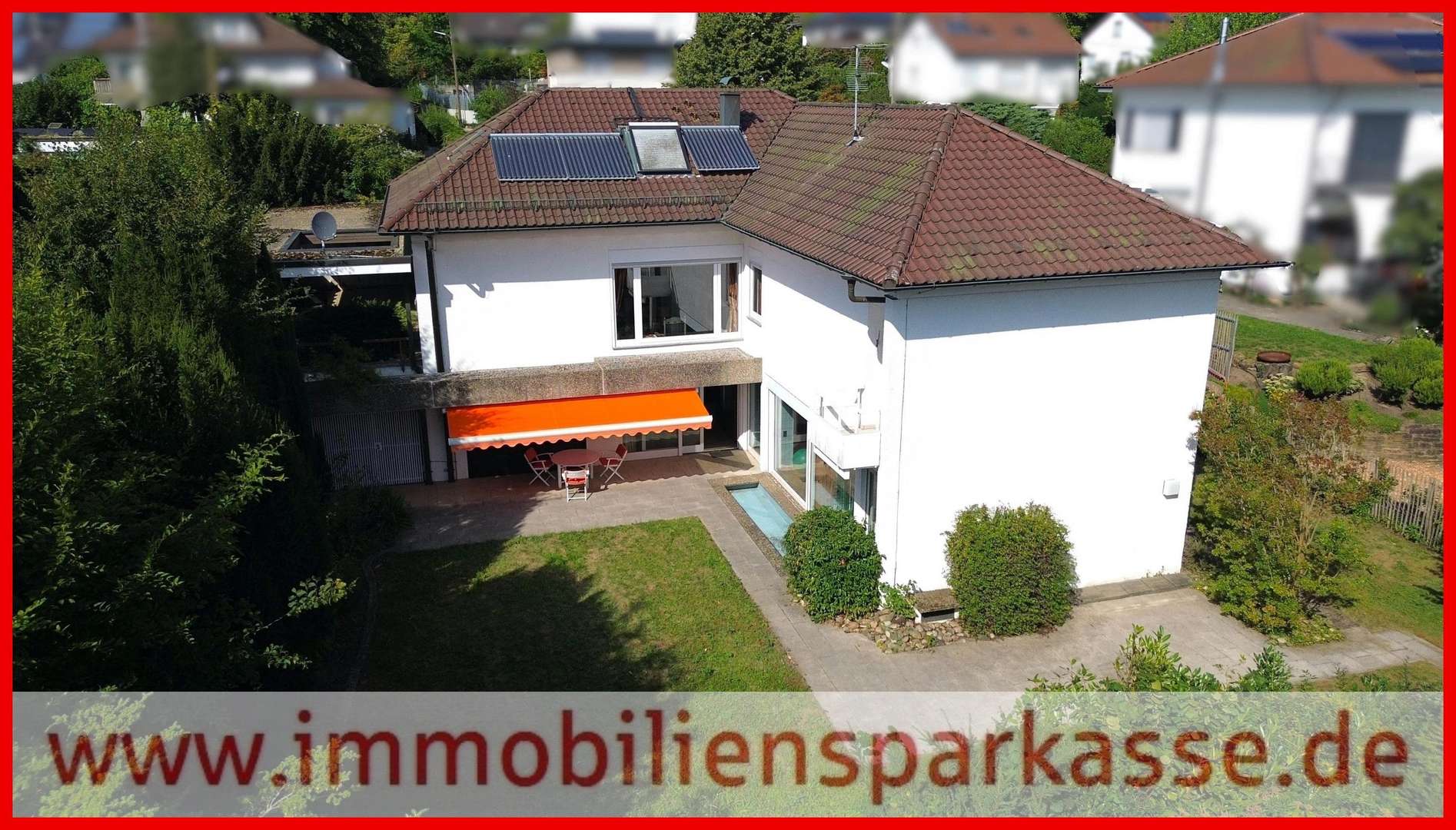 Gartenansicht - Bungalow in 75173 Pforzheim, Südweststadt mit 180m² kaufen