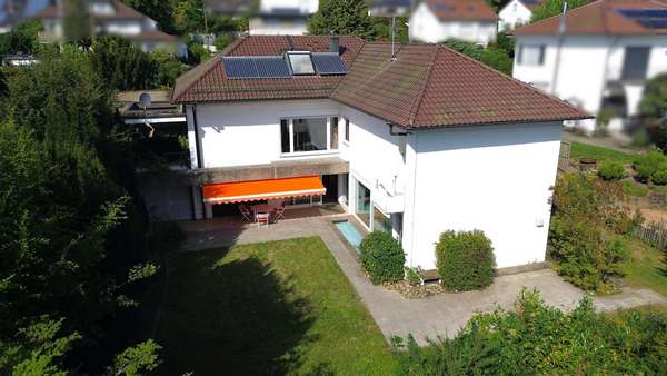 Gartenansicht - Bungalow in 75173 Pforzheim, Südweststadt mit 180m² kaufen