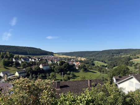 Aussicht vom Wohnzimmer 2 Aussicht vom Wohnzimmer 2 - Einfamilienhaus in 72202 Nagold mit 158m² kaufen