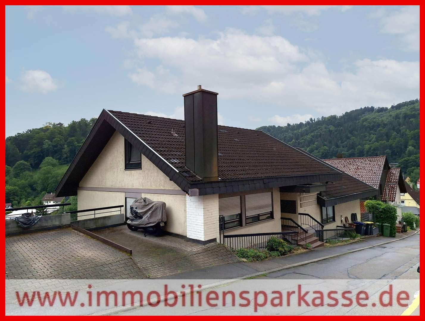 Straßenansicht - Souterrain-Wohnung in 75305 Neuenbürg mit 90m² kaufen