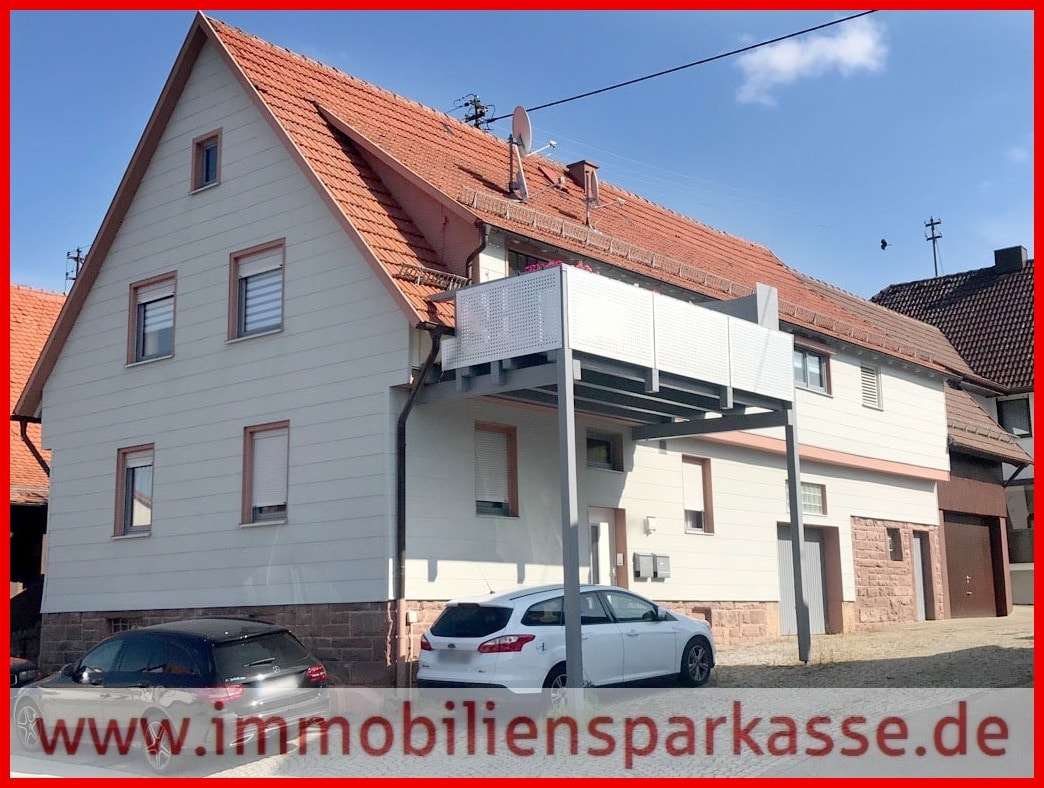 Außenansicht Außenansicht - Zweifamilienhaus in 75305 Neuenbürg mit 160m² kaufen