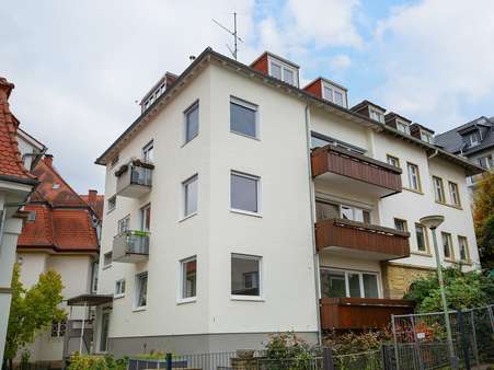 Hauansicht Hauansicht - Maisonette-Wohnung in 75173 Pforzheim mit 114m² kaufen