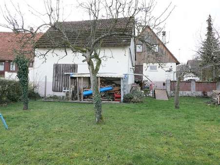 Rückansicht der Scheune - Einfamilienhaus in 75447 Sternenfels mit 100m² kaufen