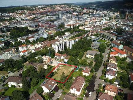 voll erschlossen - Grundstück in 75173 Pforzheim mit 902m² kaufen