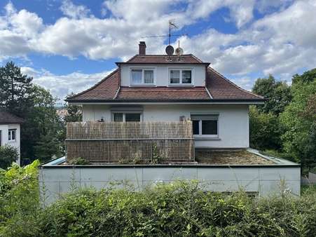 Ansicht vom Garten - Mehrfamilienhaus in 75175 Pforzheim mit 262m² kaufen