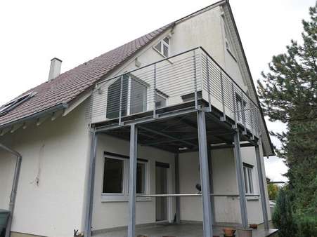 Balkone und Terrassen - Zweifamilienhaus in 75248 Ölbronn-Dürrn mit 167m² kaufen