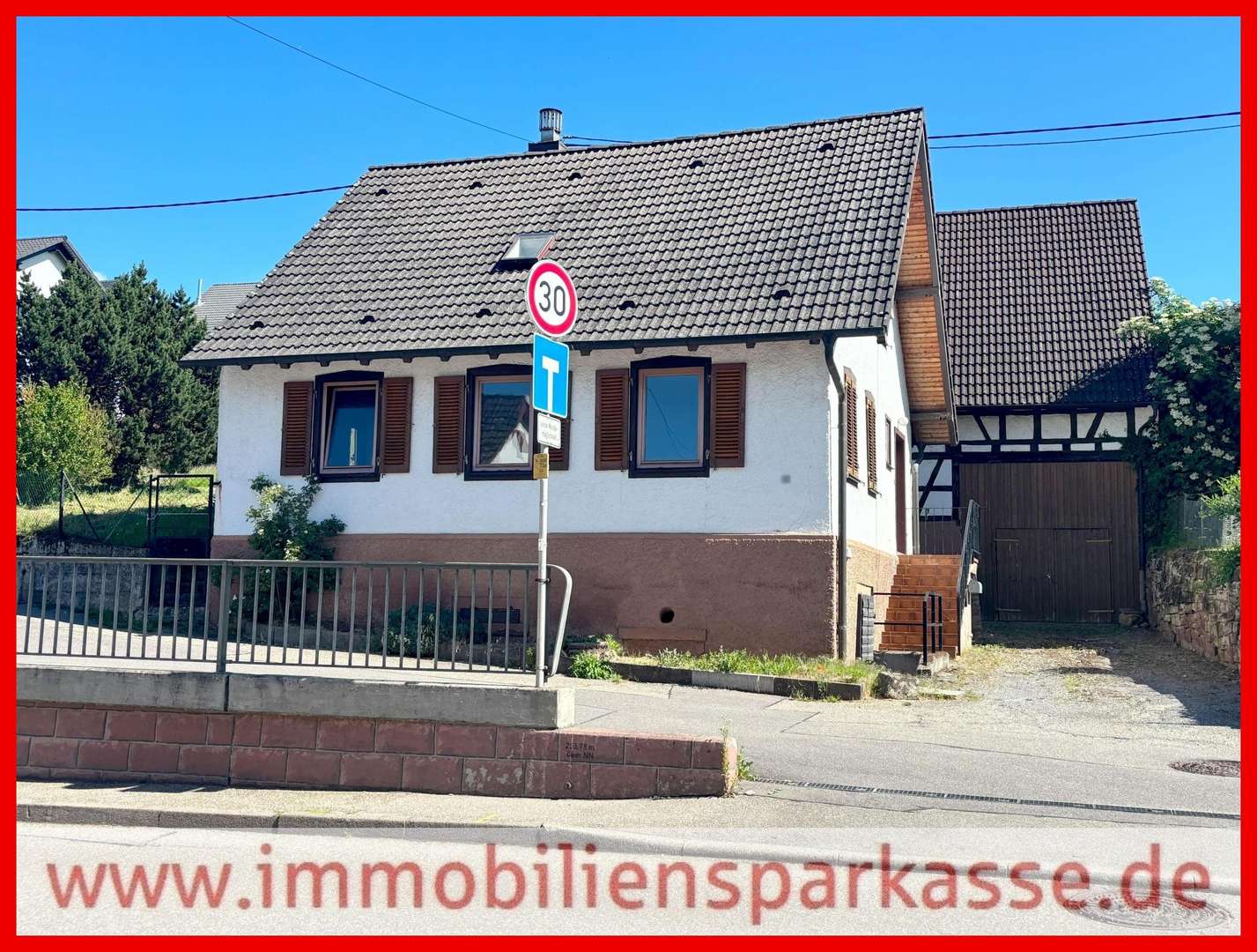 Straßenansicht - Bauernhaus in 75334 Straubenhardt mit 110m² kaufen