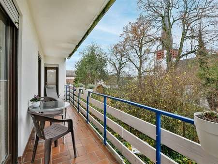 Balkonaussicht - Zweifamilienhaus in 75181 Pforzheim mit 133m² kaufen