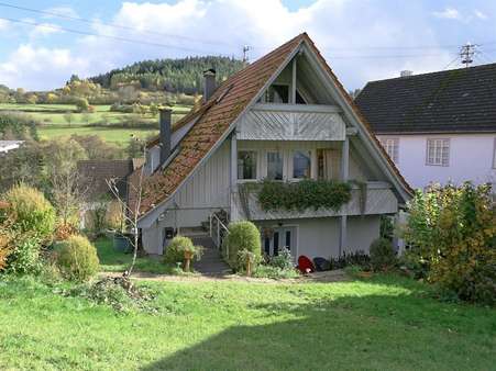 Rückansicht mit Aussicht - Sonstige in 72221 Haiterbach mit 205m² kaufen