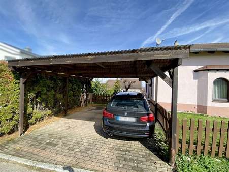 Carport für  zwei Autos - Einfamilienhaus in 75223 Niefern-Öschelbronn mit 118m² kaufen