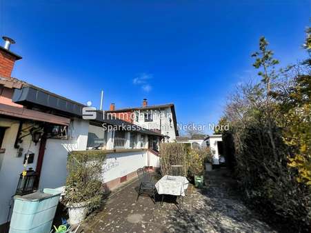Rückansicht Rückansicht - Doppelhaushälfte in 68307 Mannheim mit 120m² kaufen
