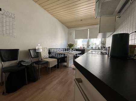 Küche mit Sitzecke - Etagenwohnung in 68167 Mannheim mit 48m² als Kapitalanlage kaufen