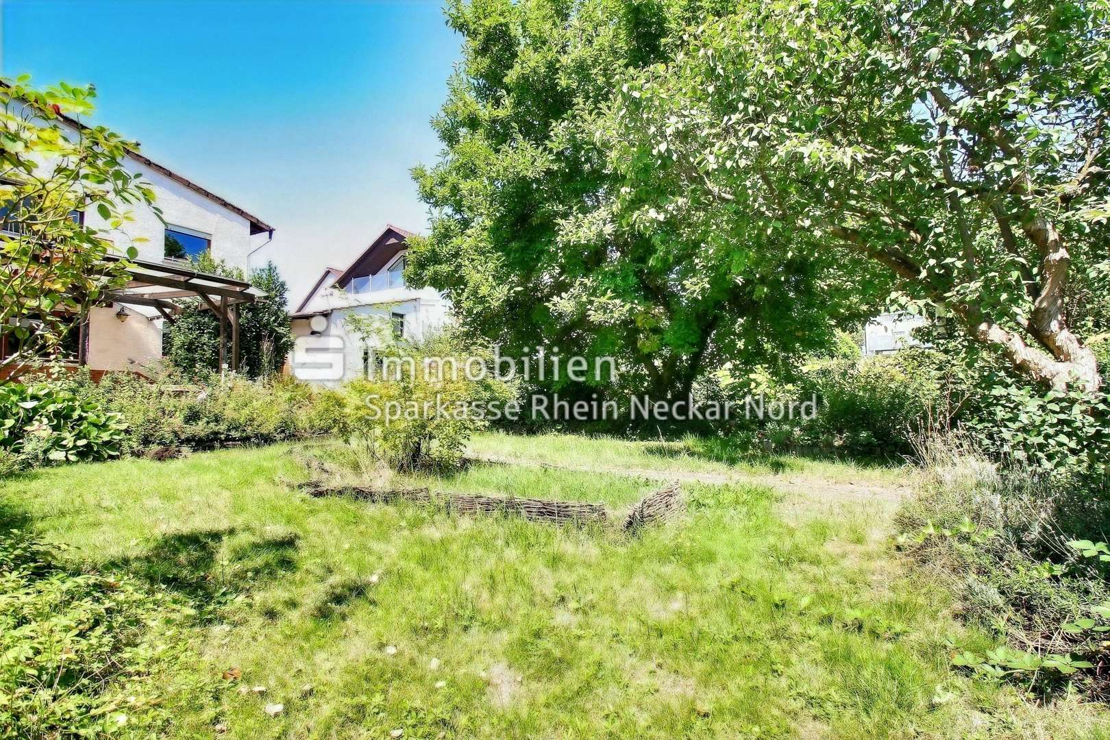 Impression des Gartens Impression des Gartens - Einfamilienhaus in 68542 Heddesheim mit 154m² kaufen