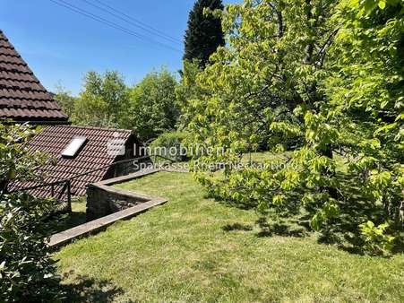 Gartenansicht von hinten Gartenansicht von hinten - Einfamilienhaus in 69259 Wilhelmsfeld mit 183m² kaufen