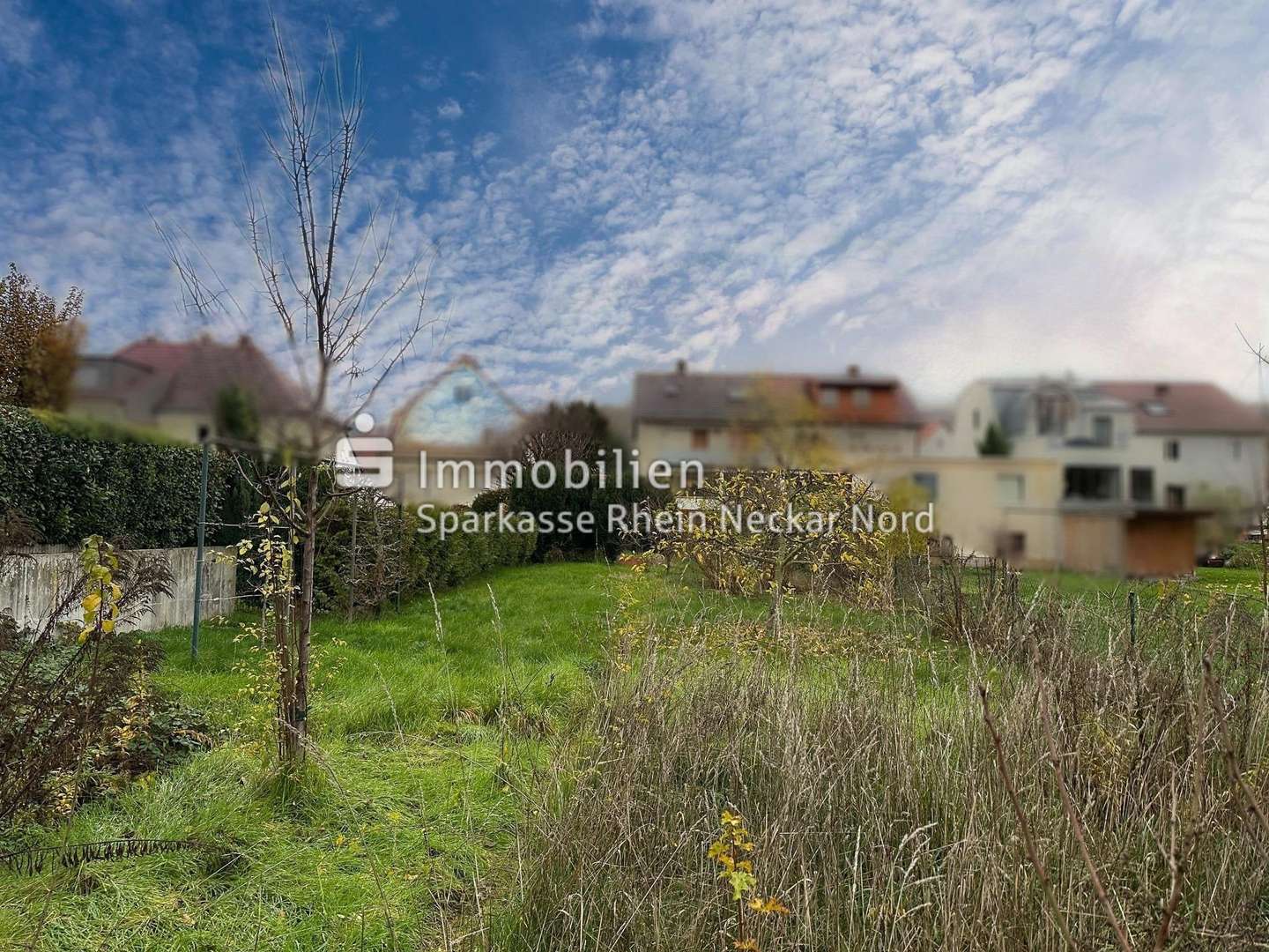Blick vom Grundstück aus Blick vom Grundstück aus - Grundstück in 69502 Hemsbach mit 294m² kaufen