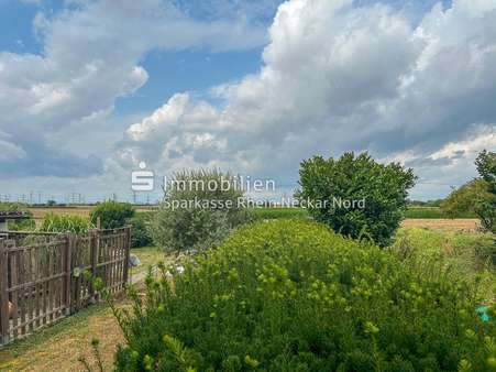 Ausblick in den Garten - Erdgeschosswohnung in 68542 Heddesheim mit 68m² kaufen