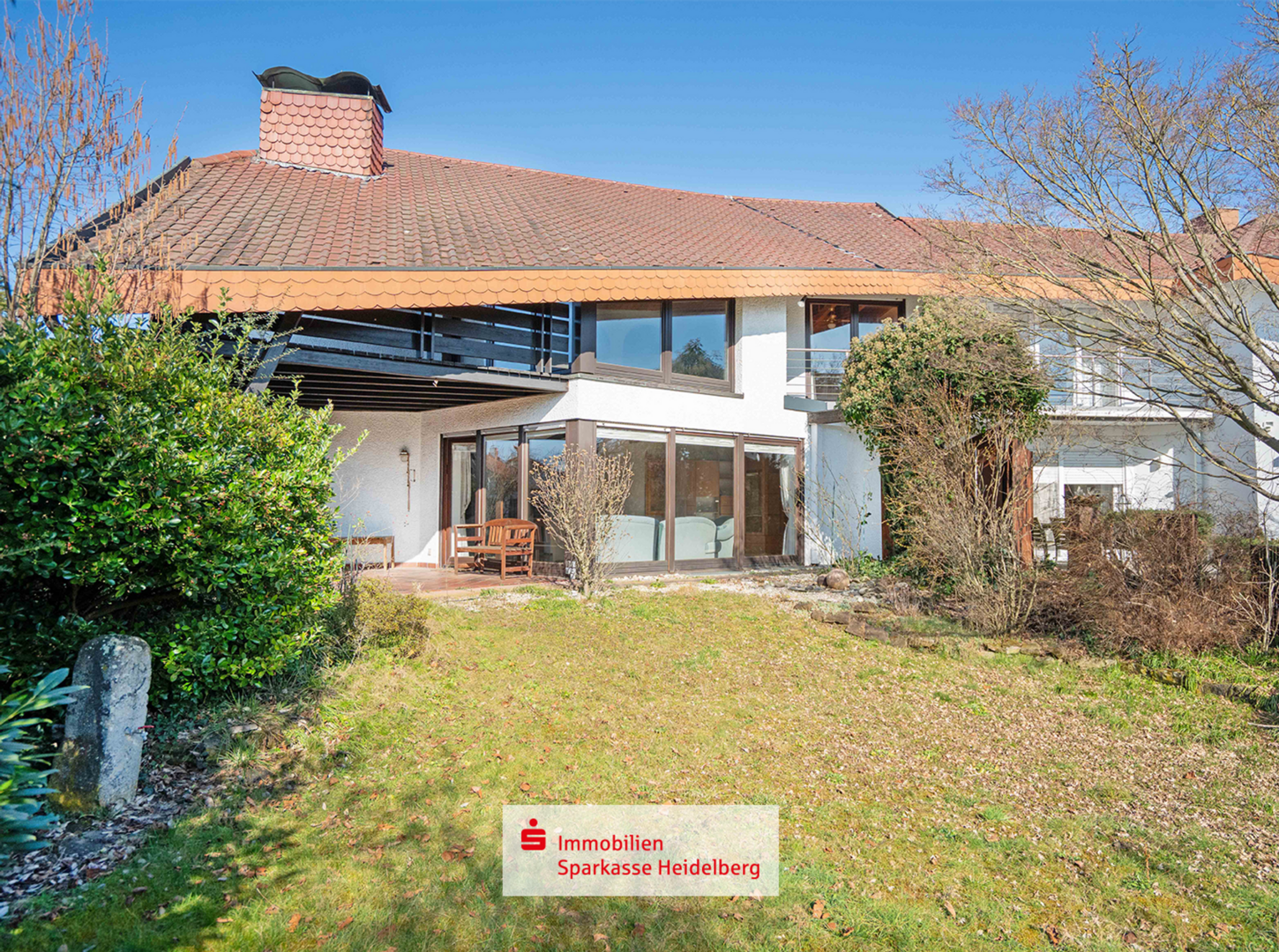 Rückansicht - Doppelhaushälfte in 68789 Sankt Leon-Rot mit 229m² kaufen