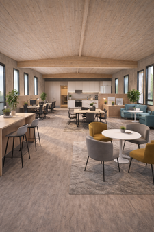 Möblierungsbeispiel - Bürofläche in 69115 Heidelberg mit 7000m² mieten