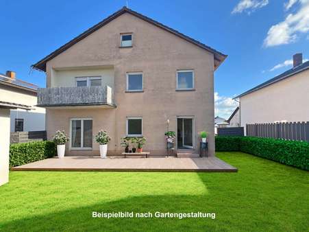 Hinteransicht-Beispiel - Einfamilienhaus in 68789 Sankt Leon-Rot mit 160m² kaufen