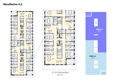 4.2 4.2 - Bürofläche in 69124 Heidelberg mit 500m² mieten