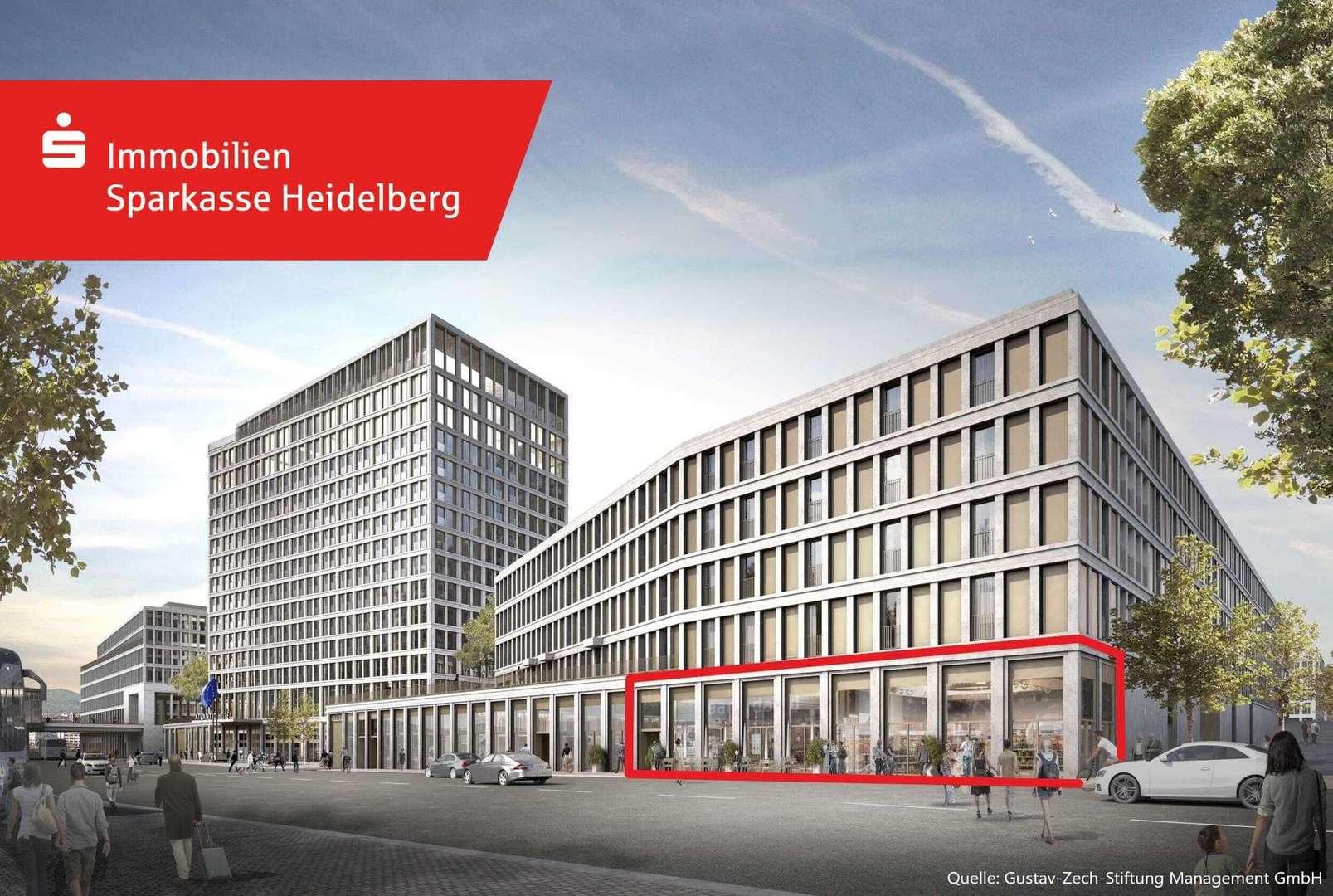 Ansicht Gewerbe 09 - Ladenlokal in 69115 Heidelberg mit 207m² mieten
